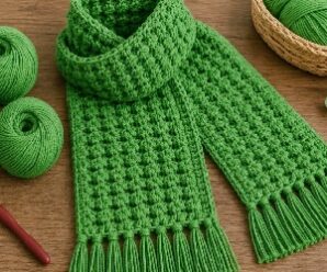 Te enseñare a tejer una bufanda crochet