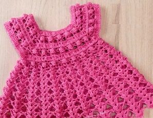 Te enseñare a tejer hermoso vestido de niñas