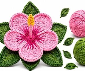 Como tejer preciosa flor en crochet
