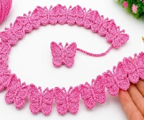 Como tejer patron de corazon a crochet