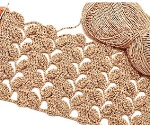 Aprende a tejer novedoso patron crochet