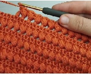 Como tejer una nueva puntada de crochet