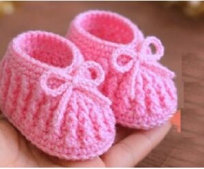 Como tejer hermosos zapatitos crochet