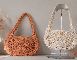 Como tejer hermoso bolso crochet