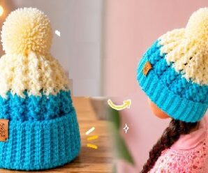 Como tejer lindo gorrito crochet