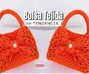Como tejer linda bolsa de crochet