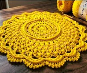 Como tejer un tapete crochet