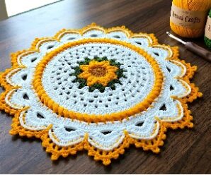 Como tejer hermoso tapete para mesa crochet