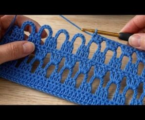 Tutorial para tejer nuevo patron de crochet